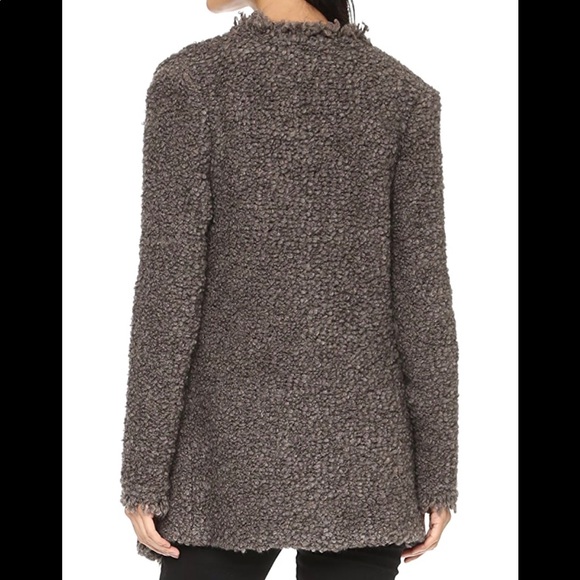 Iro Campbell Boucle Open Sweater Cardigan Jacket P - Picture 2 of 5